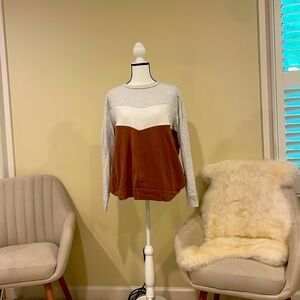 Nursing Queen Sweetheart Nursing Sweatshirt Camel XL